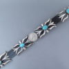 Morenci Turquoise Concho Belt by Harrison Bitsui – Sandcast