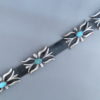 Morenci Turquoise Concho Belt by Harrison Bitsui – Sandcast