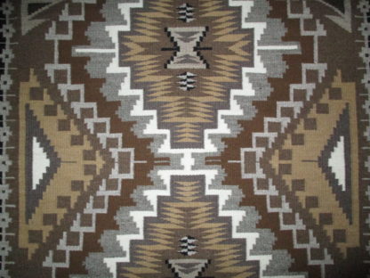 Two Grey Hills Rug by Barbara Tsosie