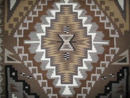 Two Grey Hills Rug by Barbara Tsosie