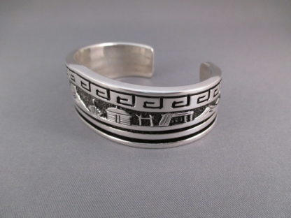 Storyteller Cuff Bracelet by Alvin & Lula Begay