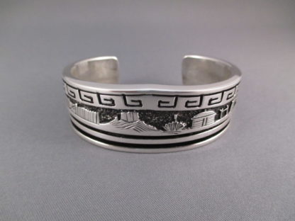 Storyteller Cuff Bracelet by Alvin & Lula Begay