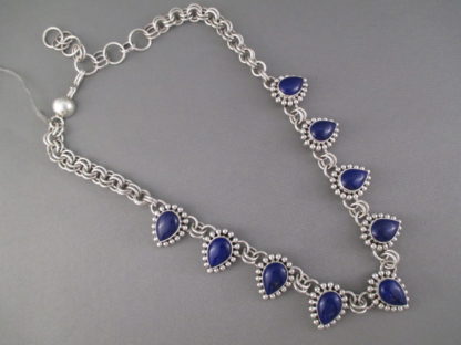 Lapis & Sterling Silver Necklace