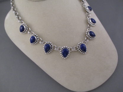 Lapis & Sterling Silver Necklace