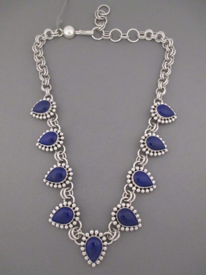Lapis & Sterling Silver Necklace