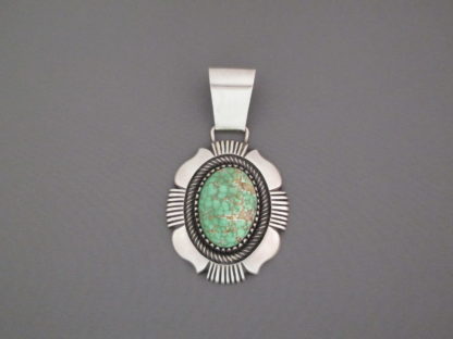 Carico Lake Turquoise Pendant by Calvin Martinez