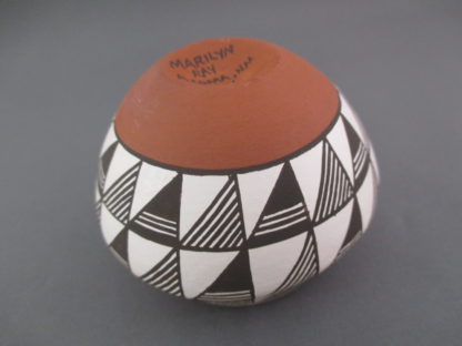 Marilyn Ray Miniature Acoma Pottery Jar