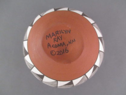 Marilyn Ray Miniature Acoma Pottery Jar