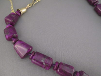 Sugilite & 14kt Gold Necklace by Bruce Eckhardt