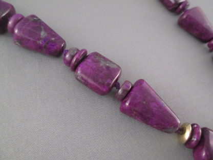 Sugilite & 14kt Gold Necklace by Bruce Eckhardt