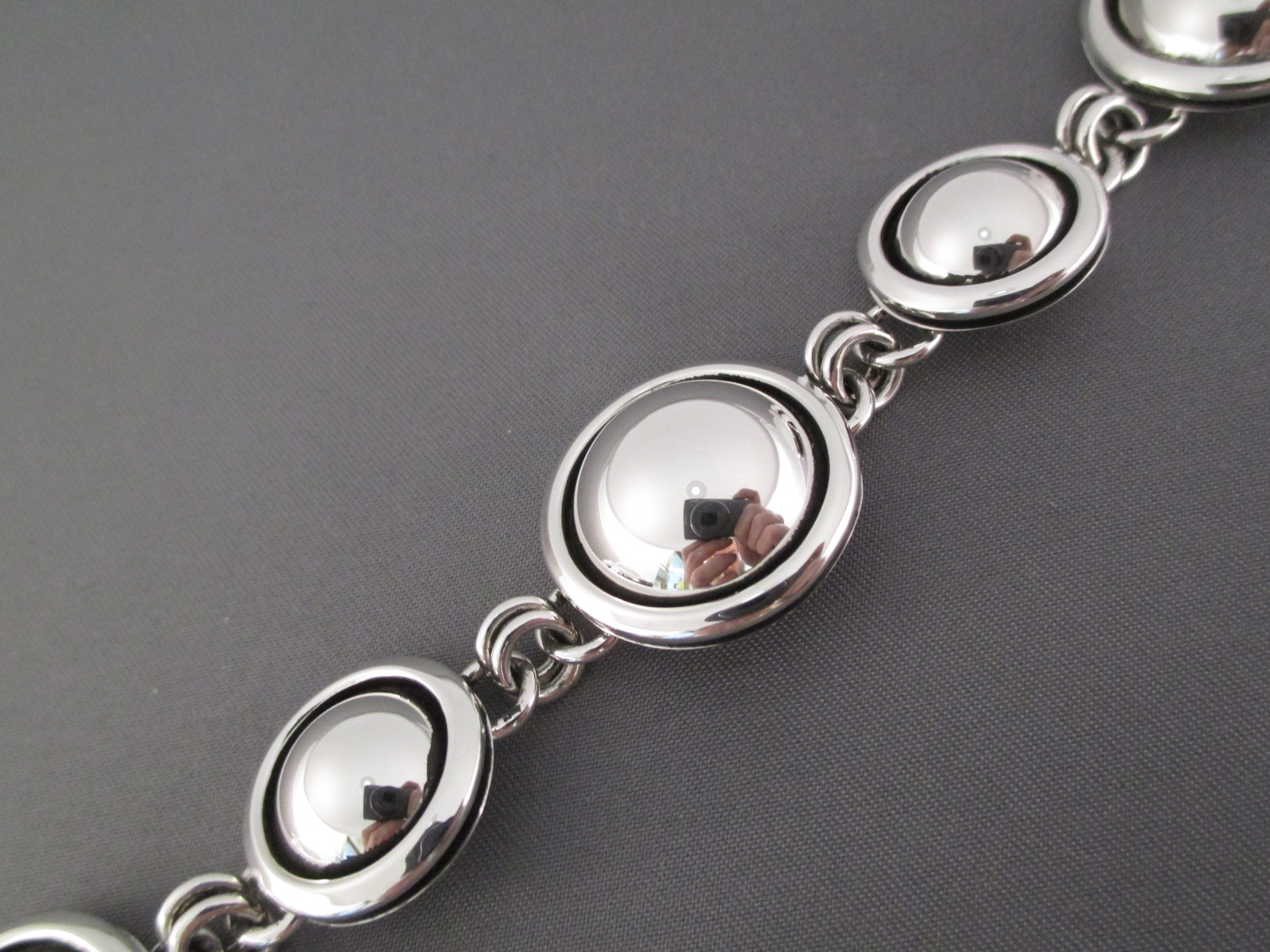 Sterling Silver Link Bracelet by Artie Yellowhorse