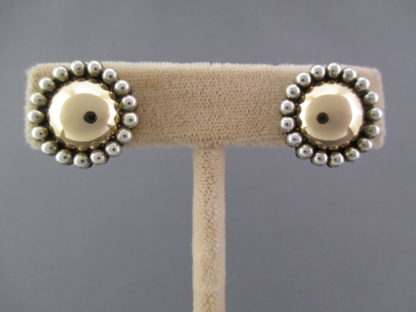 Artie Yellowhorse Gold & Silver Earrings