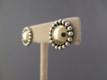 Artie Yellowhorse Gold & Silver Earrings