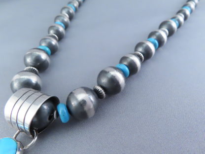 Sleeping Beauty Turquoise Necklace & Earring Set