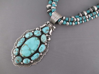 Pilot Mountain Turquoise Necklace & Earring Set