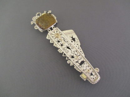 Myron Panteah Peanut Jasper Pin