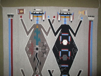 Sandpainting Rug (Mother Earth & Father Sky)