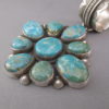 Fox Turquoise Pendant by Calvin Martinez
