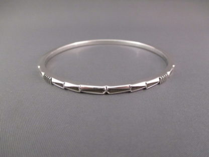 Sterling Silver Bangle Bracelet by Jennifer Curtis (Smaller)