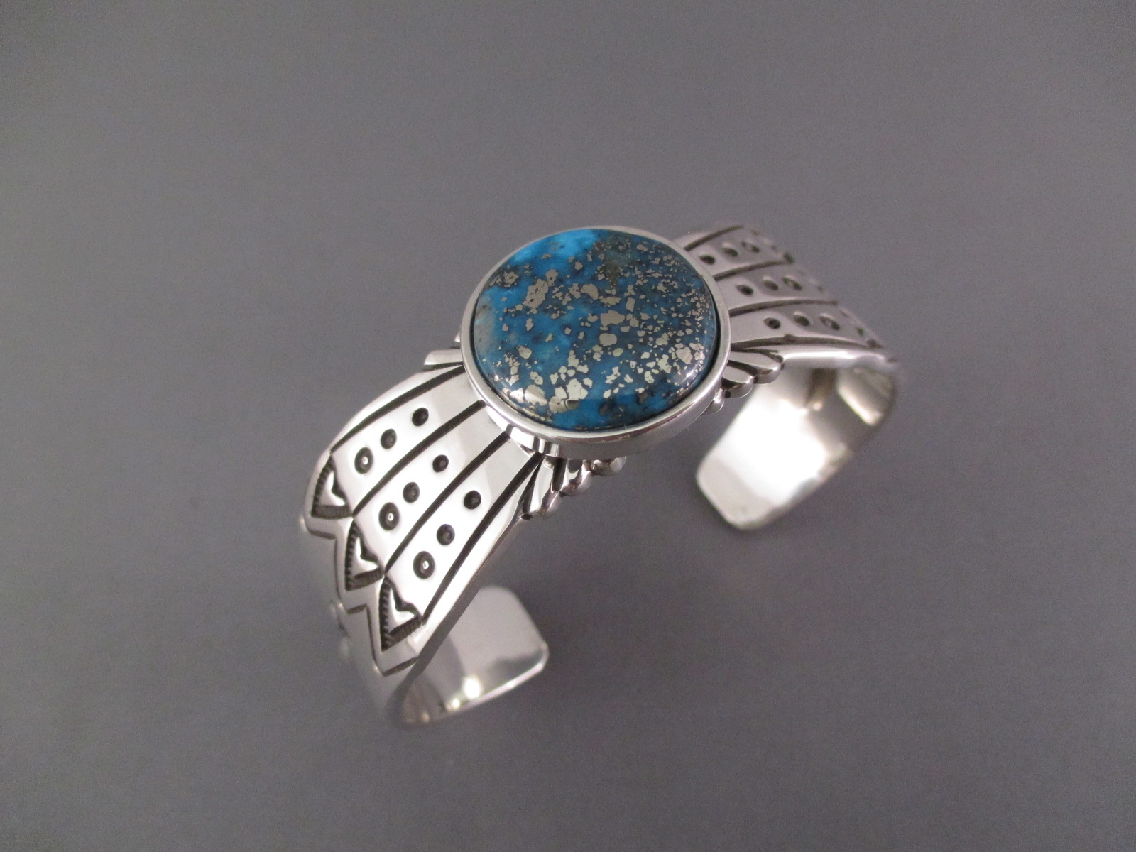 Morenci Turquoise Bracelet by Jay Livingston