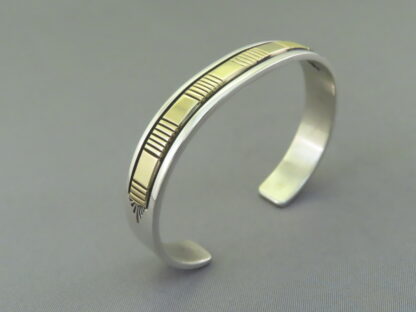 Smaller Silver & Gold Bruce Morgan Bracelet
