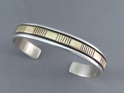 Smaller Silver & Gold Bruce Morgan Bracelet