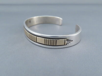 Smaller Silver & Gold Bruce Morgan Bracelet