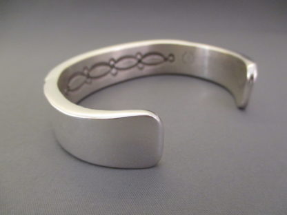 Large Silver & Gold Cuff Bracelet by Bruce Morgan (Men’s Bracelet)