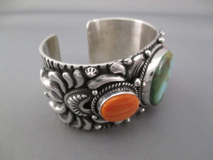 Royston Turquoise & Spiny Oyster Shell Cuff Bracelet