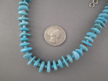 Morenci Turquoise Necklace by Lita Atencio