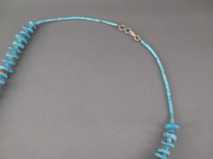 Morenci Turquoise Necklace by Lita Atencio