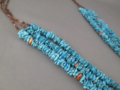 Morenci Turquoise & Heishi Necklace (3-Strands)