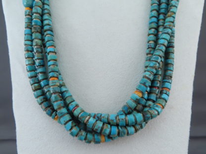 Number Eight Turquoise Necklace