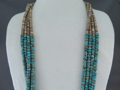 Number Eight Turquoise Necklace