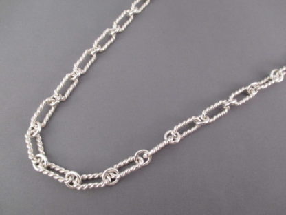 Sterling Silver Chain Necklace by Ray Skeets