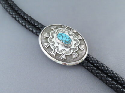 Jay Livingston Kingman Turquoise Bolo Tie
