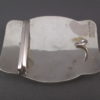 Teton Buckle – Sterling Silver Belt Buckle with Tetons, Eagle, and Bear