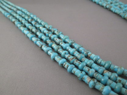 Kingman Turquoise Necklace (Santo Domingo Jewelry)