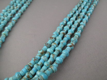 Kingman Turquoise Necklace (Santo Domingo Jewelry)