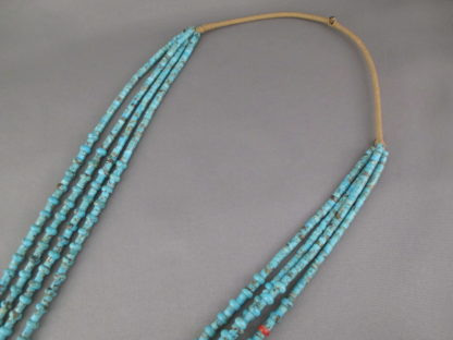 Kingman Turquoise Necklace (Santo Domingo Jewelry)