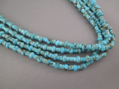 Kingman Turquoise Necklace (Santo Domingo Jewelry)