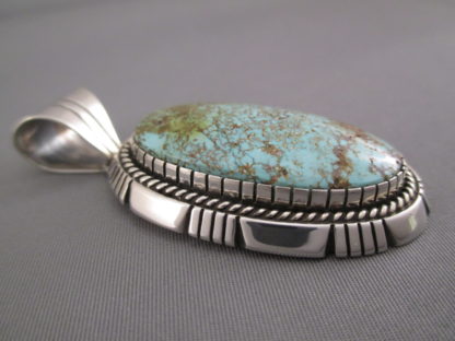 Delbert Vandever Turquoise Mountain Turquoise Pendant