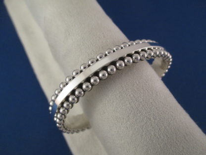 Two-Row ‘Dot’ Bracelet Cuff by Artie Yellowhorse