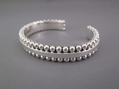 Two-Row ‘Dot’ Bracelet Cuff by Artie Yellowhorse