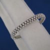 Artie Yellowhorse Sterling Silver Bracelet with Tiny Beads