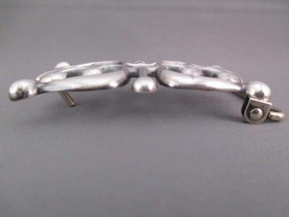 Sandcast Sterling Silver Belt Buckle