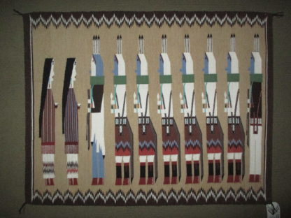 Yei-Bi-Chei Weaving – Smaller size Navajo Rug