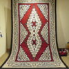 Navajo Ganado Rug by Beth Lewis – Very Large Size Navajo Rug