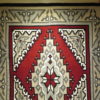 Navajo Ganado Rug by Beth Lewis – Very Large Size Navajo Rug