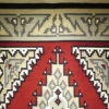 Navajo Ganado Rug by Beth Lewis – Very Large Size Navajo Rug